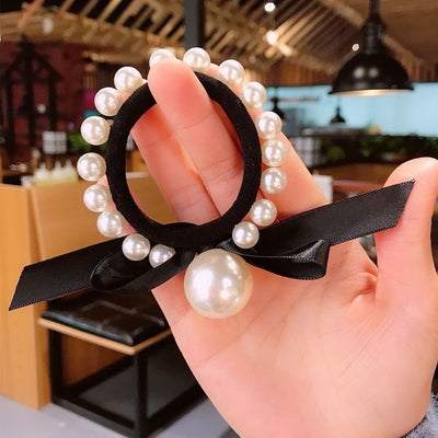 Pearl Hairband Scrunchie - Shoe Candy Shop