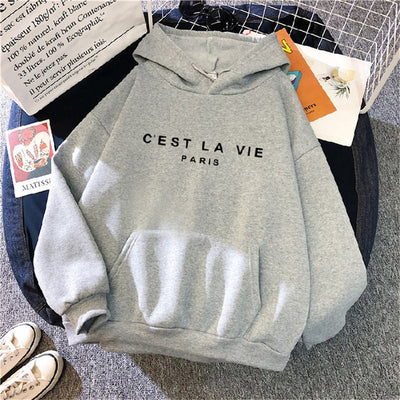 C’est La Vie Hoodie - Shoe Candy Shop