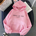 C’est La Vie Hoodie - Shoe Candy Shop