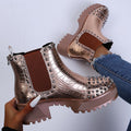 Studded Women Ankle Boots