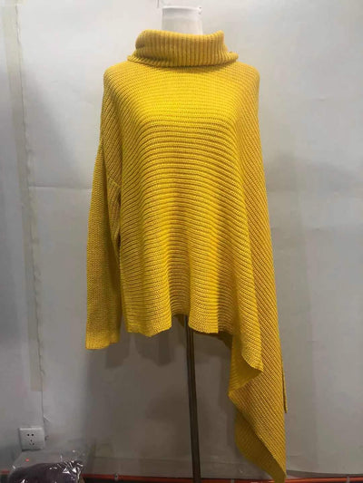 One Sleeve Asymmetrical Sweater - Shoe Candy Shop