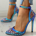 "Rivet Me" Heels