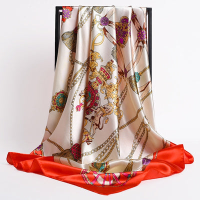 Silk Satin Scarf - Shoe Candy Shop