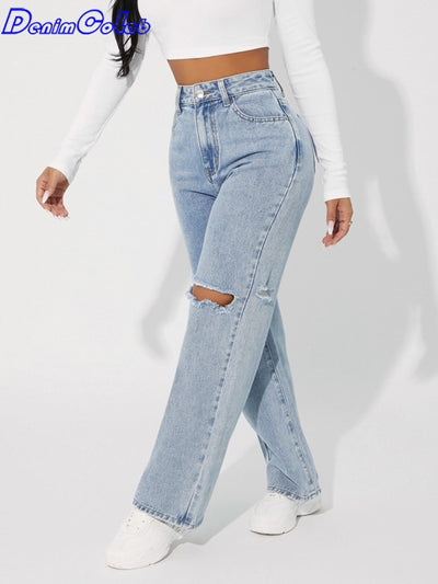 High Waist Denim - Shoe Candy Shop