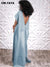 Vintage Women Fashion Batwing Maxi Long Dress