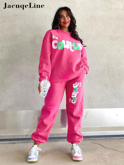 Loose Couture Sweatsuit - Shoe Candy Shop