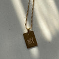 Message Pendant Necklace - Shoe Candy Shop