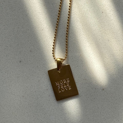 Message Pendant Necklace - Shoe Candy Shop