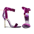 Purple Rain Sandals - Shoe Candy Shop