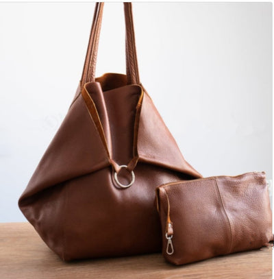 Trendy Leather Bag - Shoe Candy Shop