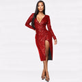 Sequin Dress Fashion Nightclub Sequin Dress - Shoe Candy Shop